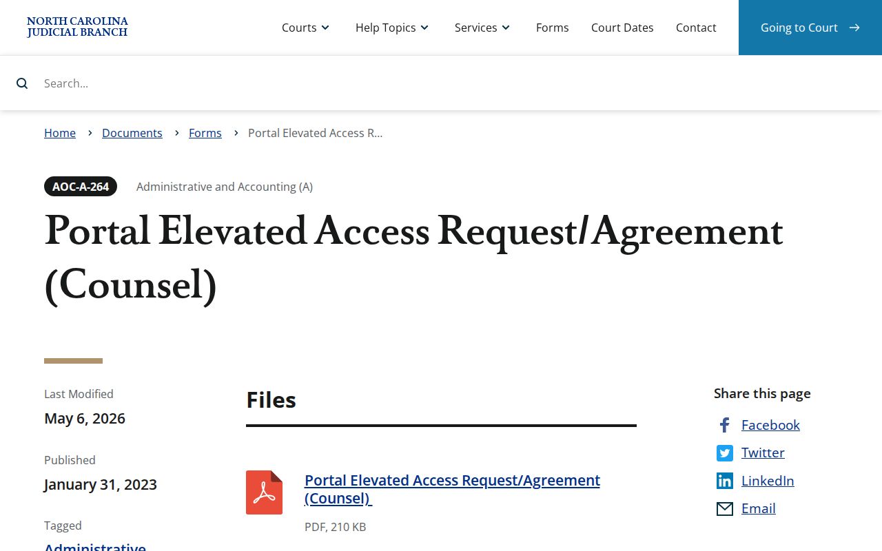 Chowan criminal docket counsel elevated access reference