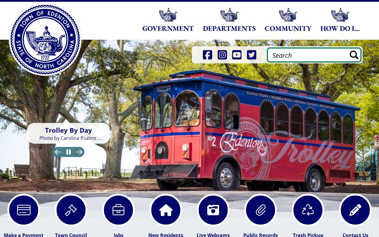 Edenton court docket town government and state court administration distinction